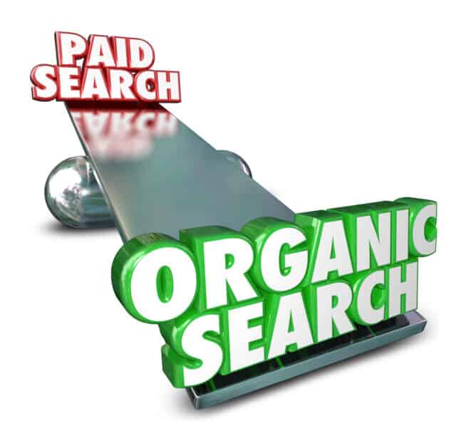 Paid vs Organic Results | Search Engine Results Page