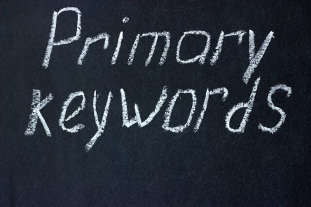 Your Primary Keywords Should Be Aimed at a Broader Audience