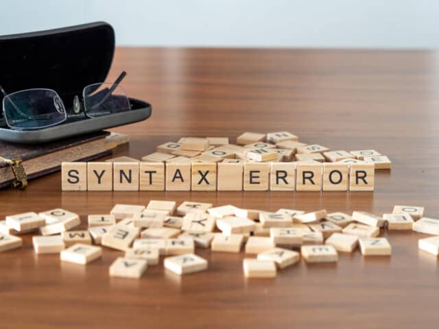 Syntax Errors Are Invalid And Will Be Detected By An Email Verification Tool